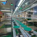 Free flow chain conveyor assembly line